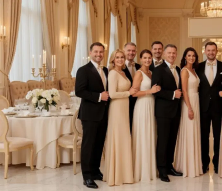 Zespół NAXSOL ENTERPRISES LTD podczas eleganckiego wieczoru eventowego